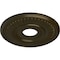 Ekena Millwork Berkshire Ceiling Medallion (Fits Canopies up to 7"), 15 3/4"OD x 3 7/8"ID x 3/4"P, Green Gold CM15BEGGS - alternate 4